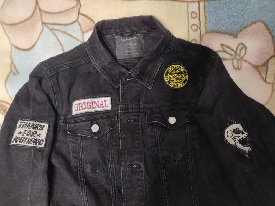 Джинсова куртка. JACK&JONES. Джинсова, піджак.