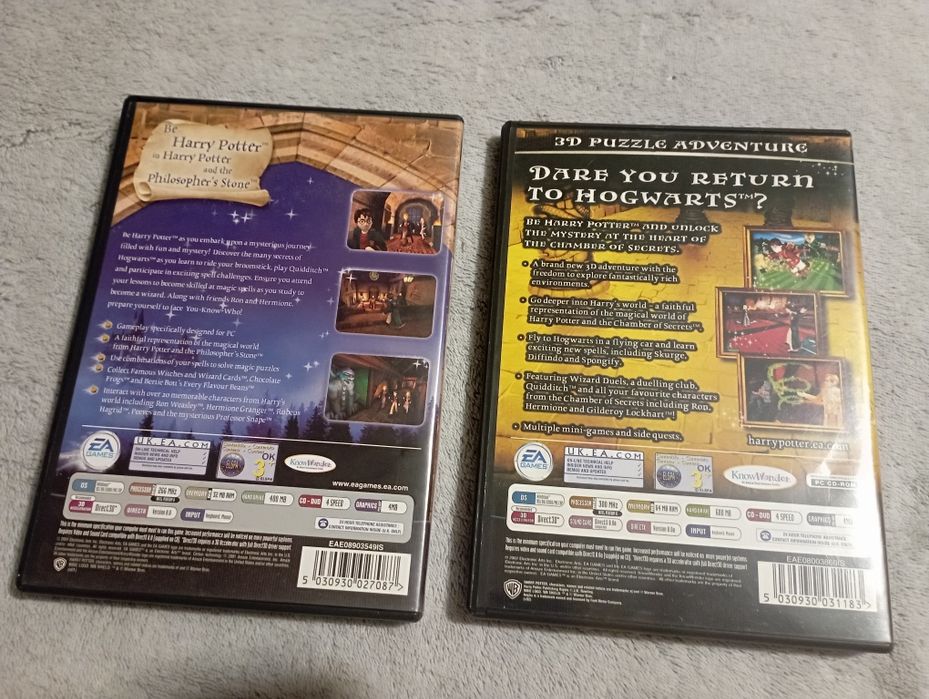 Harry Potter 1 & 2. Zestaw. PC ANG 5/6