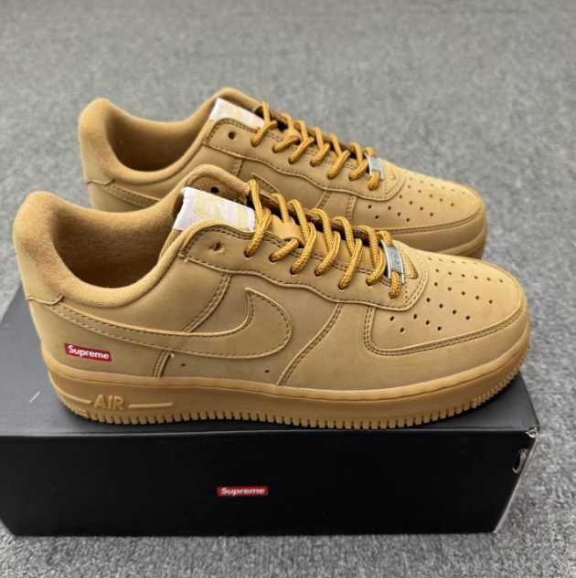 Nike_Air_Force_1_Low_Supreme_Wheat R.40.5