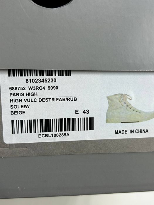 Balenciaga Paris shoes white кеди кеды білі кроссовки кросівки 43 42 41
