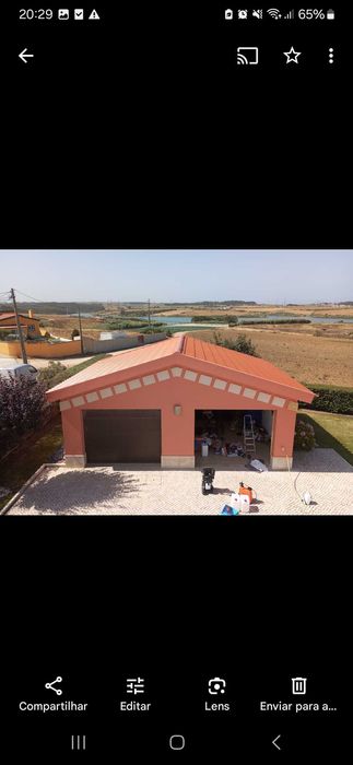 Lavagem e impermeabilização de telhados