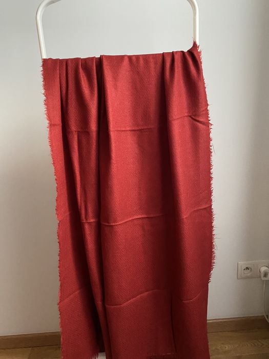 Zara szal w kolorze bordo