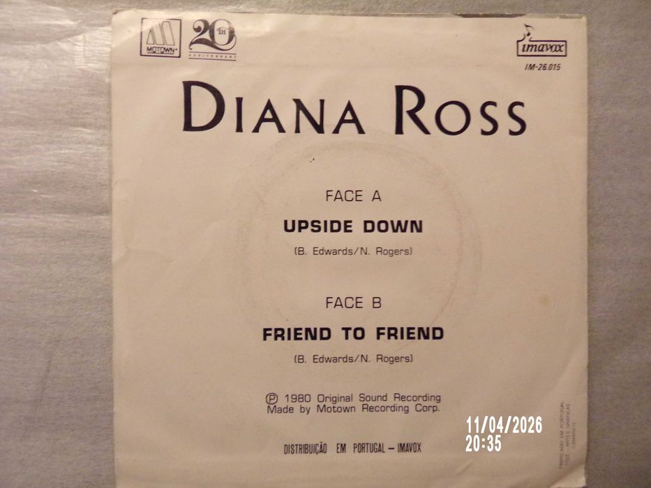 Diana Ross - vinil - single 5€