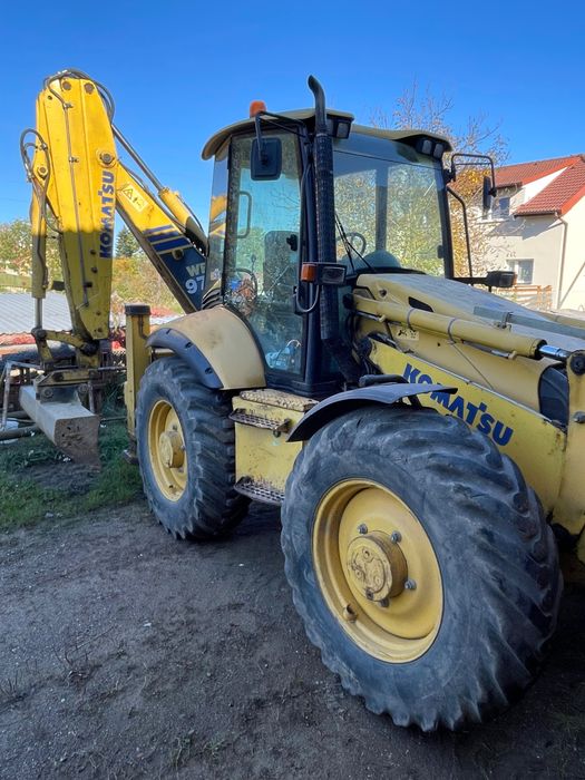 Koparo-ładowarka KOMATSU WB97S