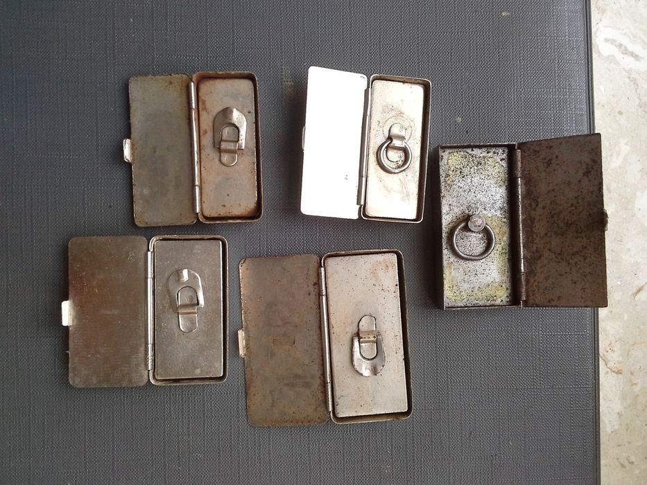 Pieczątki metalowe z PRL-u. Lata 70'te