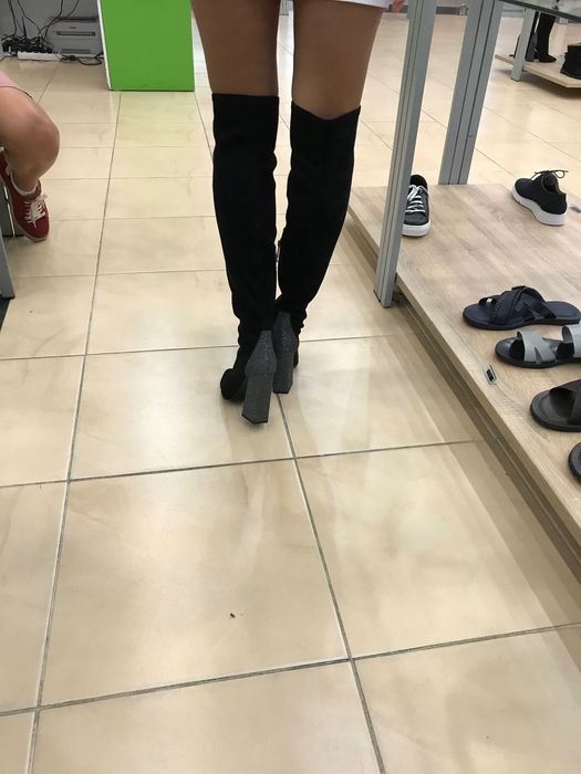 Ботфорти жіночі, розмір 36