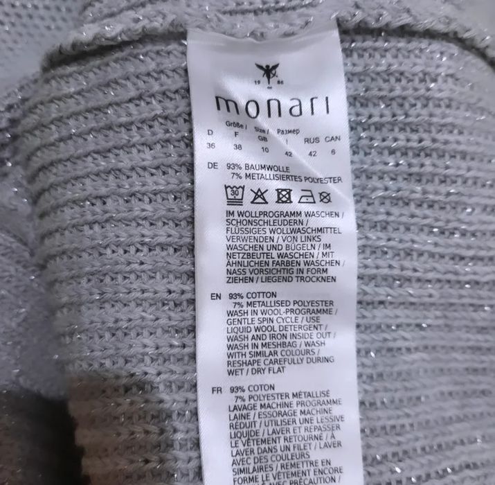 Джемпер Monari на р. М вільний крій.