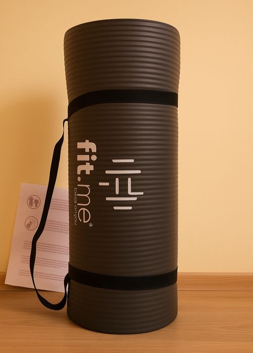 Mata do ćwiczeń, joga, fitness, karimata materiał NBR gruba