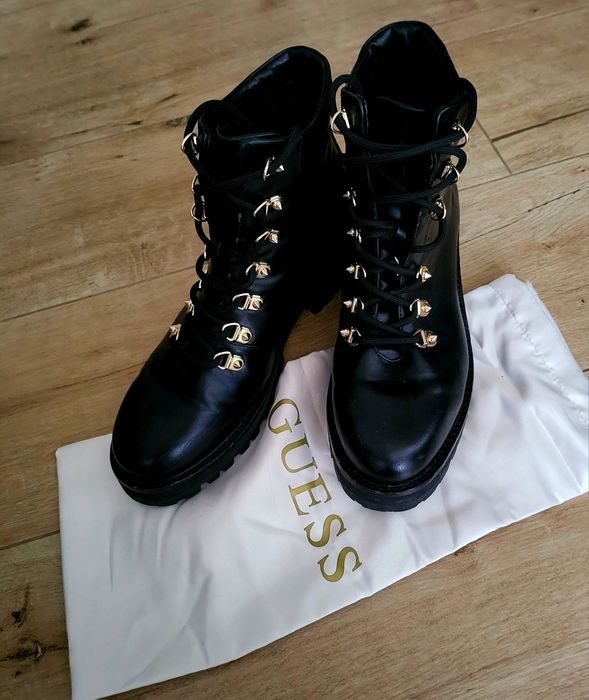 Trapery Guess rozm 40 Botki Półbuty Najnowsza Kolekcja Bloggerskie
