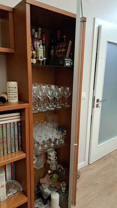 Mobília Sala de Jantar Cerejeira + Móvel TV