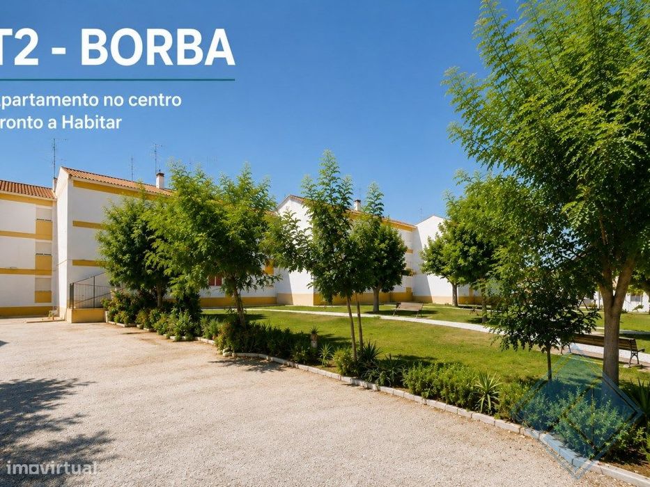 Apartamento T2 no Centro de Borba | Pronto a Habitar