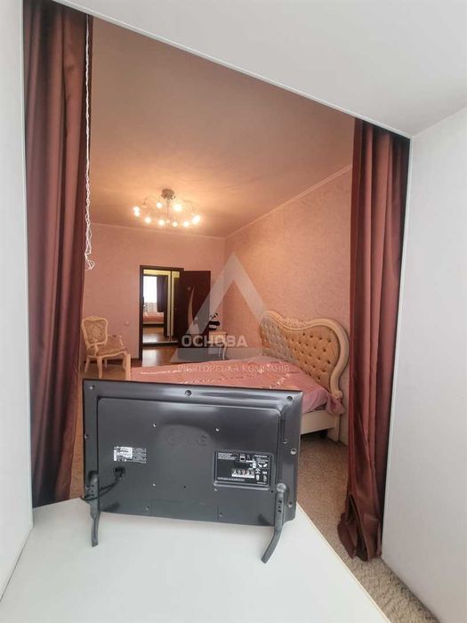 3к квартира, 93м, дом с консьержем, + паркинг