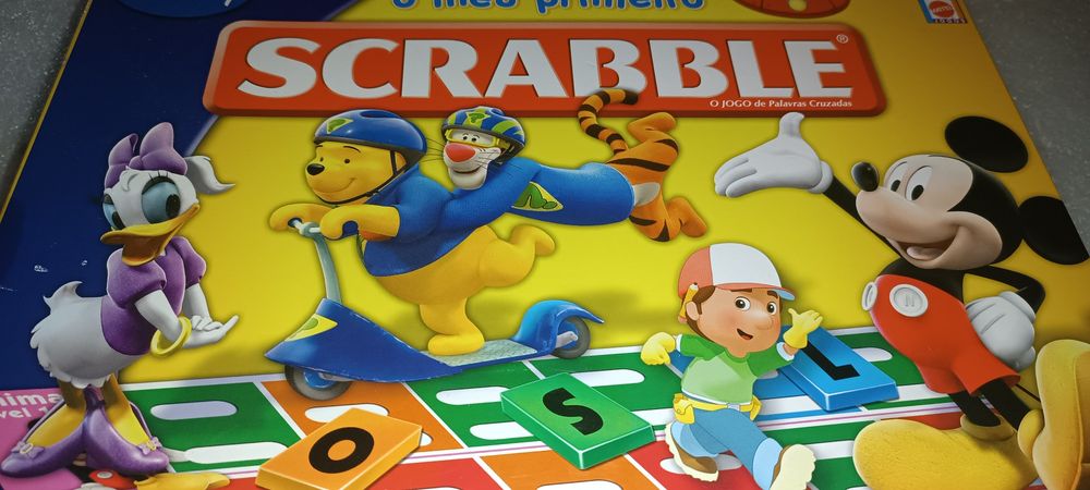 O meu primeiro jogo Scrabble da Disney