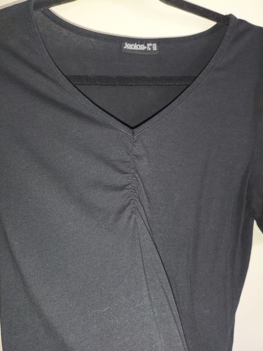 Czarny t-shirt roz. 40