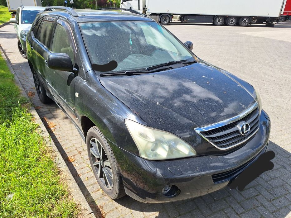 CZĘŚCI LEXUS RX400H drzwi maska błotnik lampa plastik boczek pompa ABS