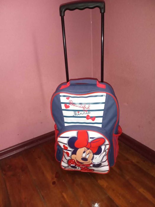 Сумка, валіза на коліщатках, дитяча  Mickey Mouse.