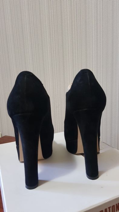 Замшевые ботильоны, ботинки