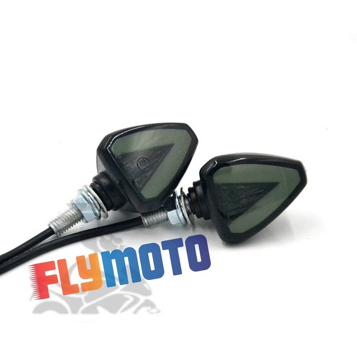 Мото поворотники LED 12V зі стоп сигналом, поворотники для електросам