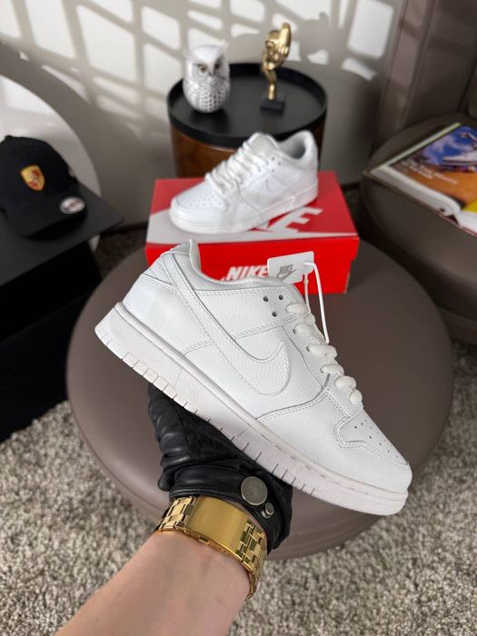 ТОП! Жіночі кросівки Nike SB Dunk Low Pro White 37 38 39 40 41