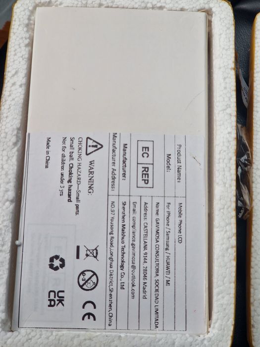 Display para Redmi Note  9 /10