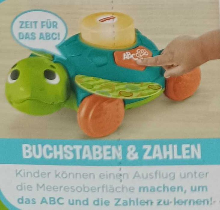 Fisher Price Linkimals interaktywny Żółw Morski do raczkowania