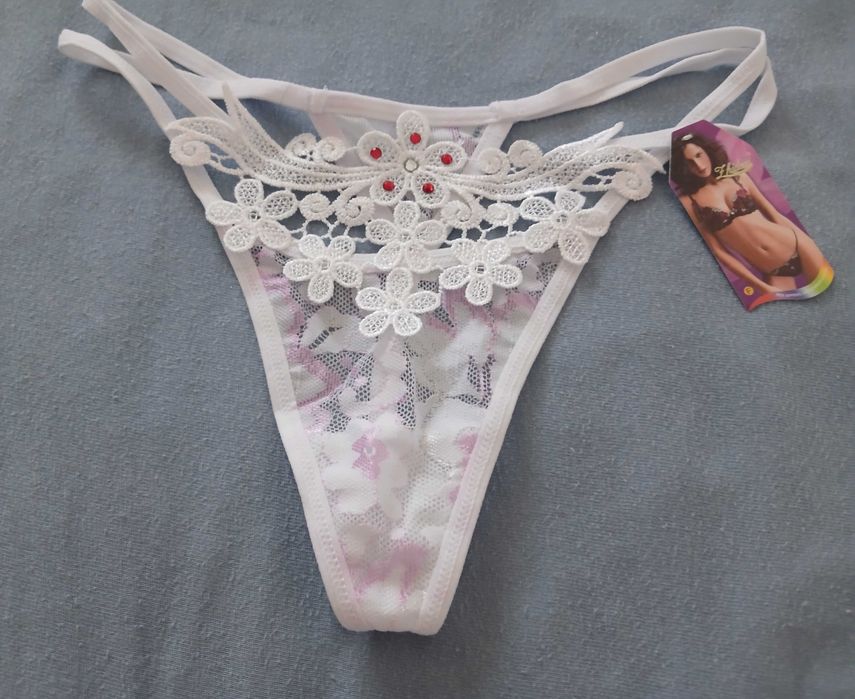 Majtki damskie stringi damskie koronkowe