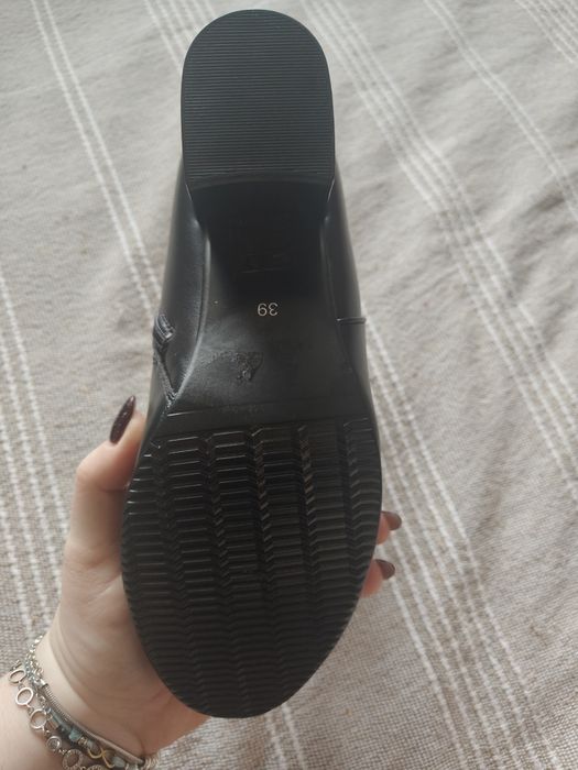 Botki Enplus 39 na klocku 5,5 cm • Nowe • Jesień/Zima • TikTok logo