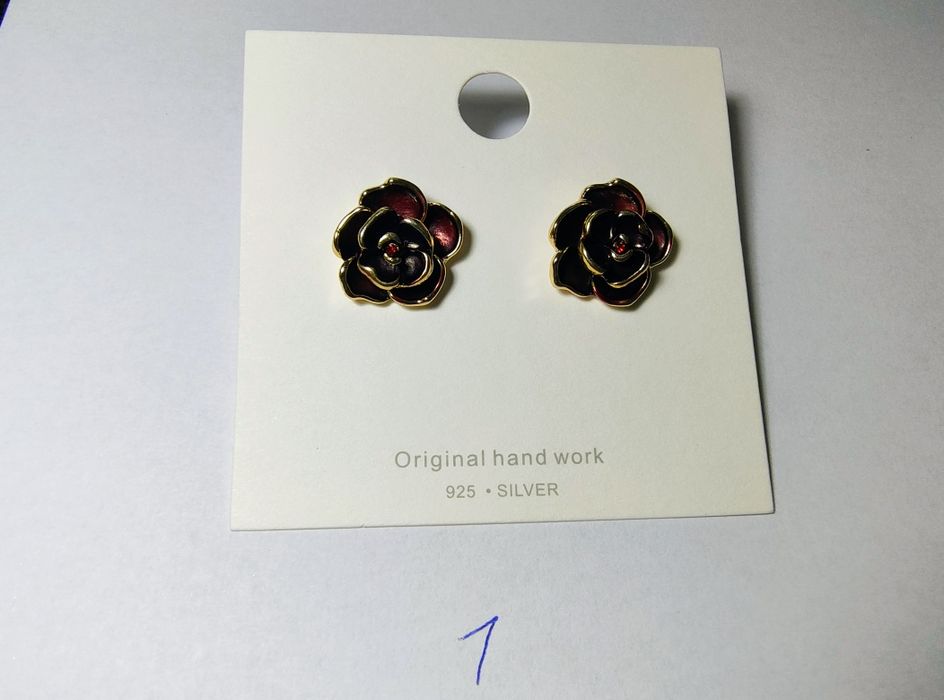 сережки ручної роботи