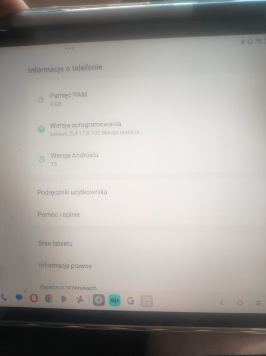 Table Lenovo  M11 etui i rysik -stan jak nowy