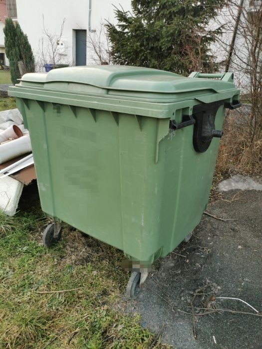 Pojemniki na odpady 240, 1100l kosz na śmieci, śmietnik, kontener