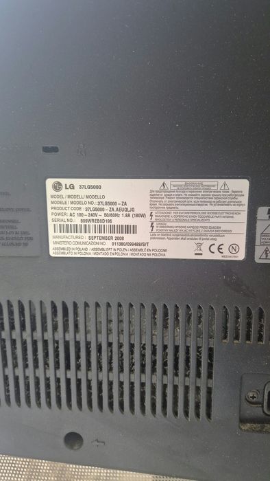 Telewizor 37LG5000