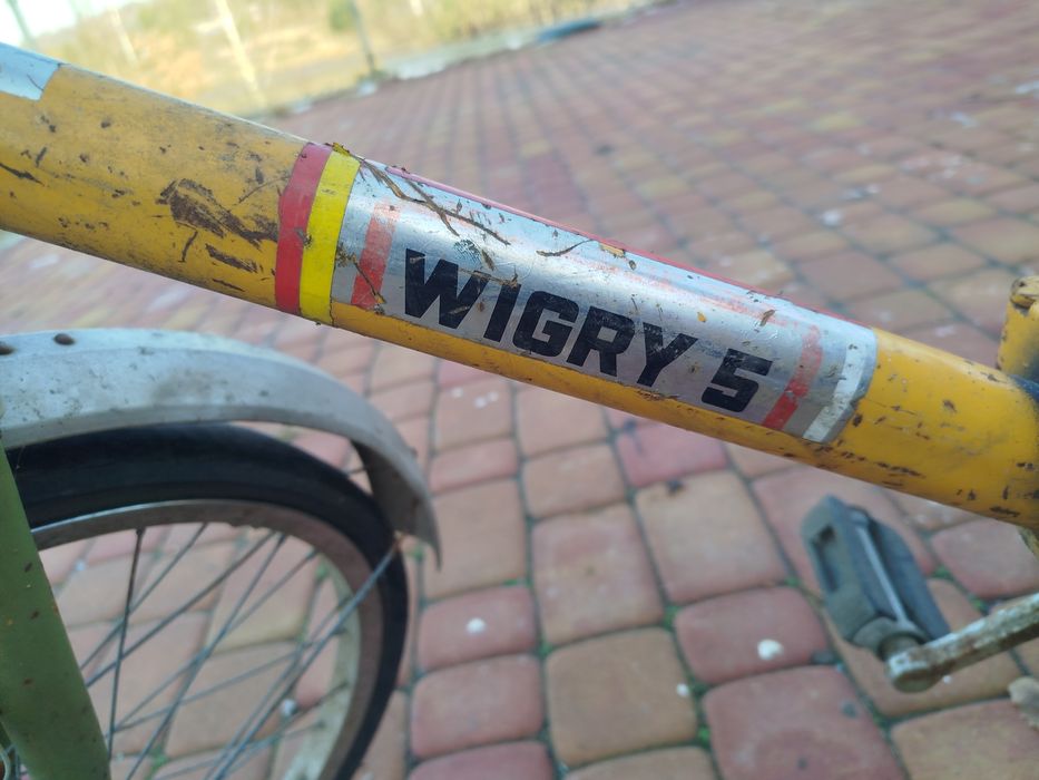 Rower Wigry 5 zabytek