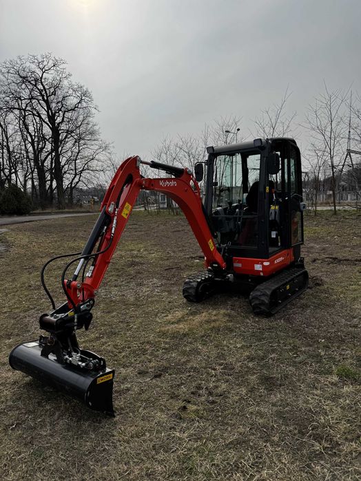 Wynajem minikoparki z operatorem Katowice/Śląsk