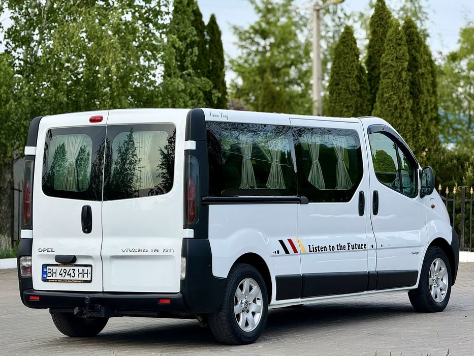 Оpel Vivaro Extra Long Ідеальний Стан Пасажир 8+1 Все В Рідній Фарбі!!! 1.9 Турбо Дизель