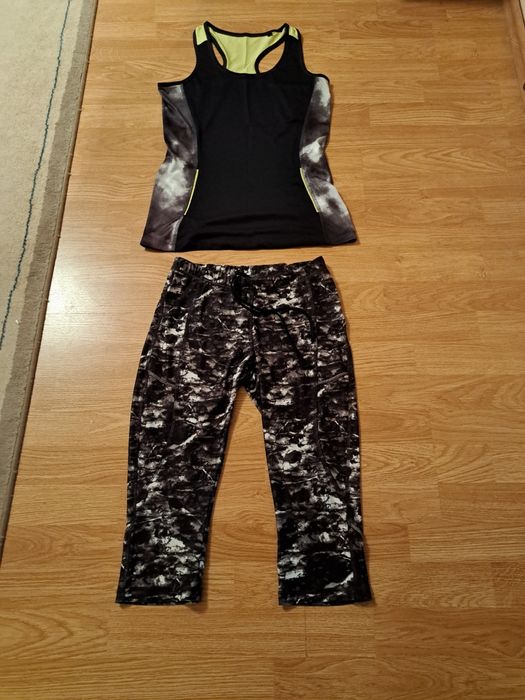 Komplet sportowy - Bluzka + getry Crivit r. S/M