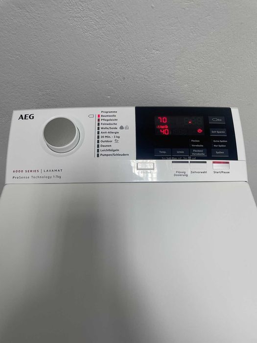 Pralka AEG L6TB61370 Series 6000 7kg 13000obr/min GW