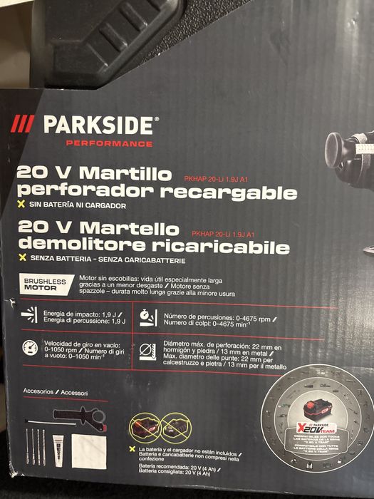 Torna Performance da Parkside - X20 completa