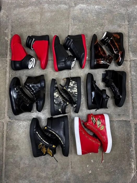 Кеды Guizeppe Zanotti черные