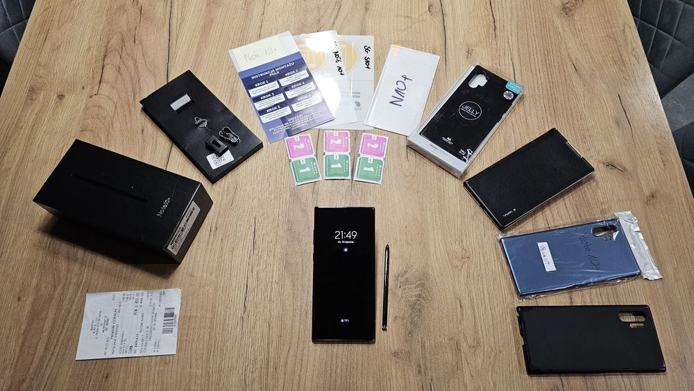 Samsung Galaxy Note 10+ Plus SM-N975F/DS Dual SIM (Aura Black) 256GB