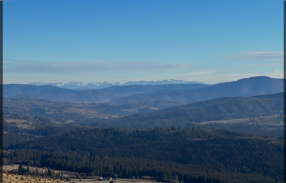 Domek Widokowy Tyniok w górach wynajem Koniaków Istebna Tatry Beskidy