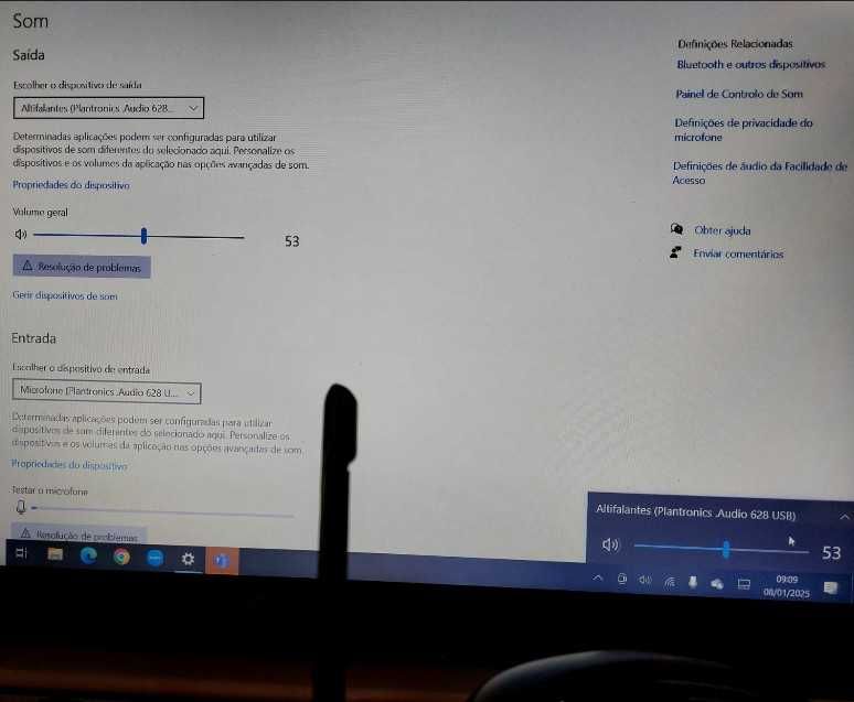 Plantronics Auscultadores 628 USB