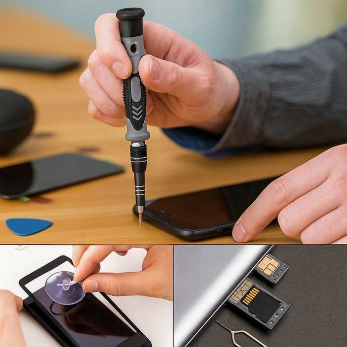 Śrubokręty precyzyjne 115 elementów TORX HEX do elektroniki GSM laptop