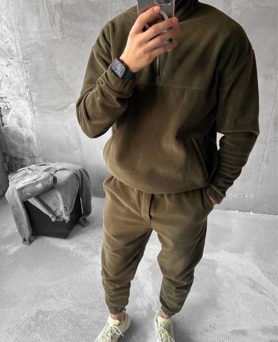 Чоловічий флісовий костюм