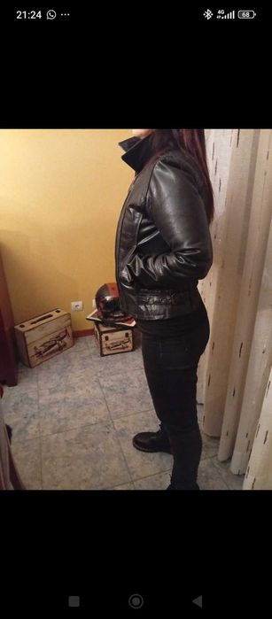 Blusão couro Cheyenne