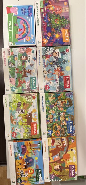 Продам набір дитячих пазлів Dodo