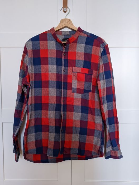 Koszula męska w kratę