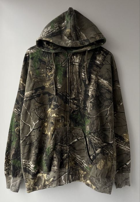 Чоловічий зіп худі Real Tree