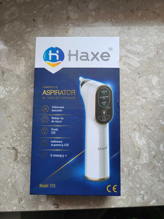 Aspirator elektryczny do nosa dla niemowląt Haxe