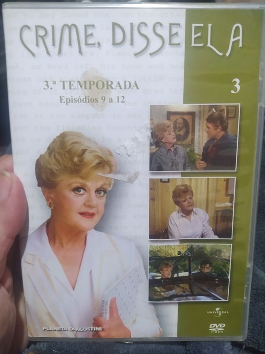 Crime disse ela volume 3 episódios 9 a 12-dvd  portes correio grátis