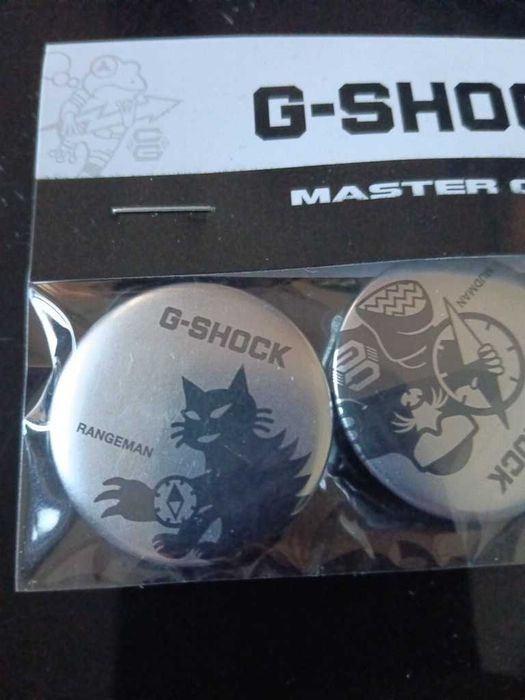 Wpinki Casio G- Shock Master of g